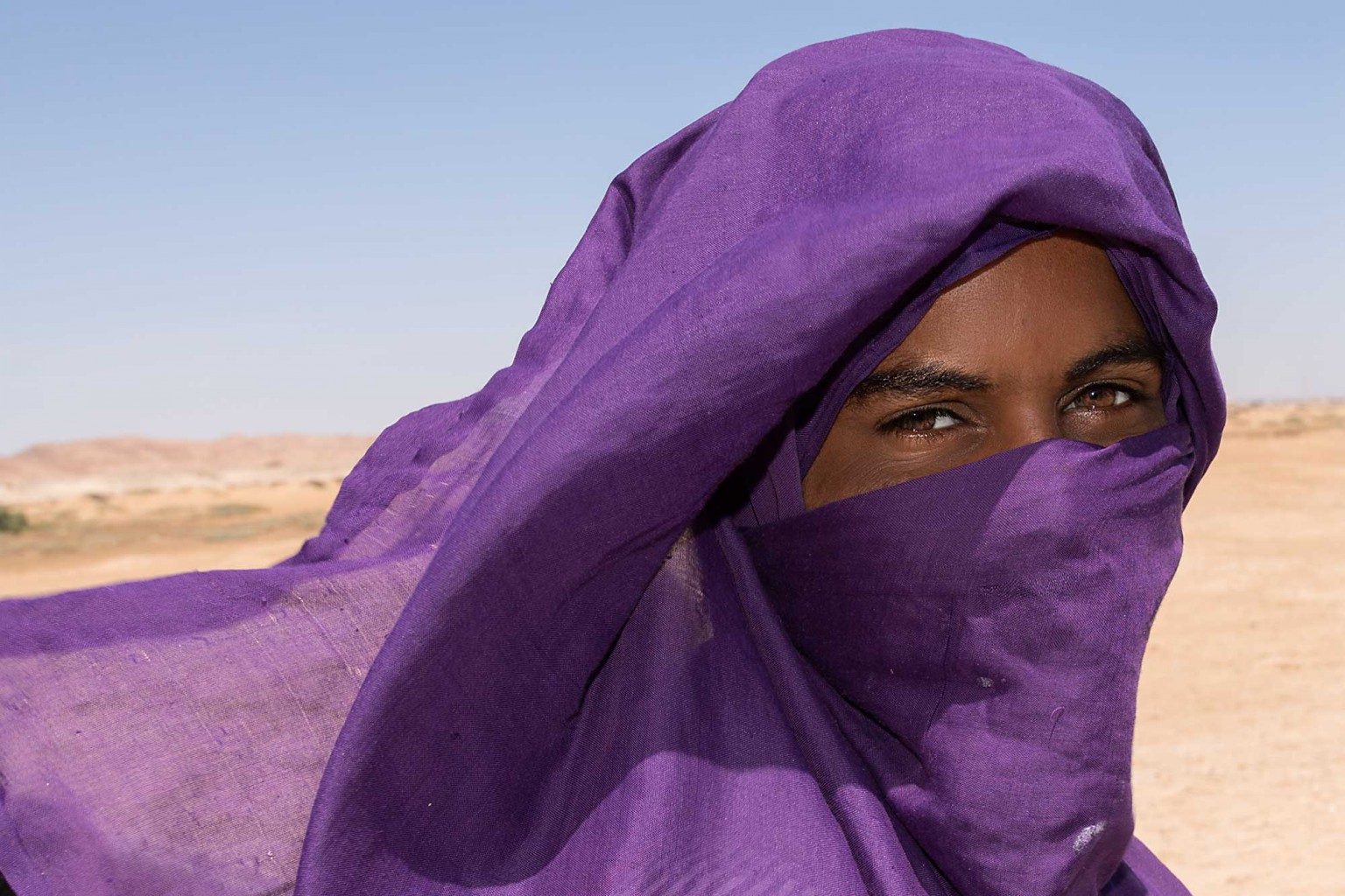 Egyptian Beduin Woman at Ras Abu Ghusun, Red Sea
