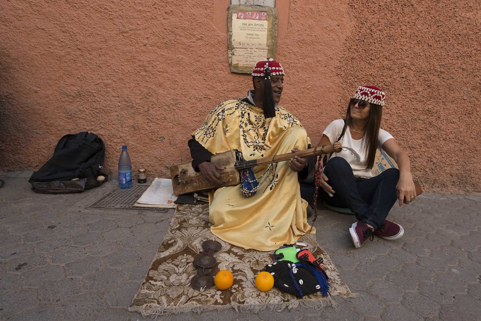 Street Vendor Morocco