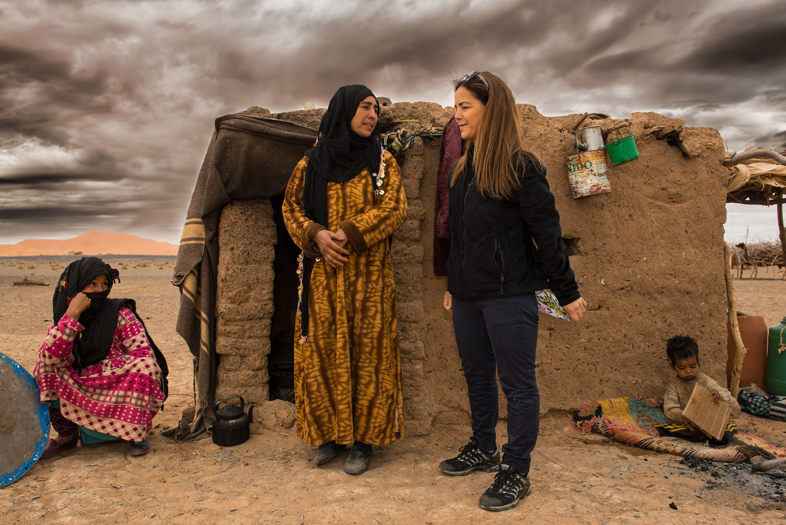 Berber Woman Sahara Desert Morocco