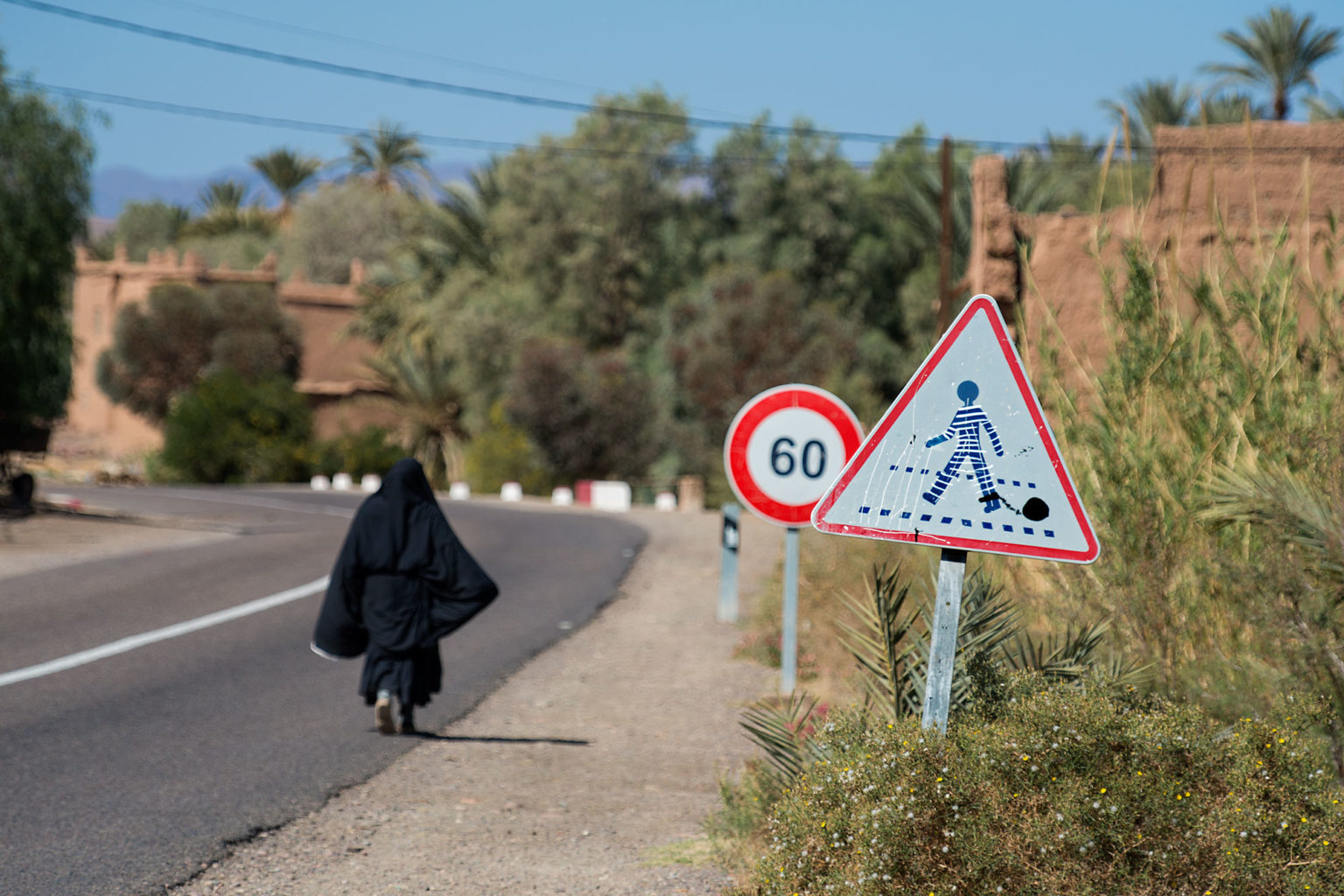 Funny street Sign Morocco