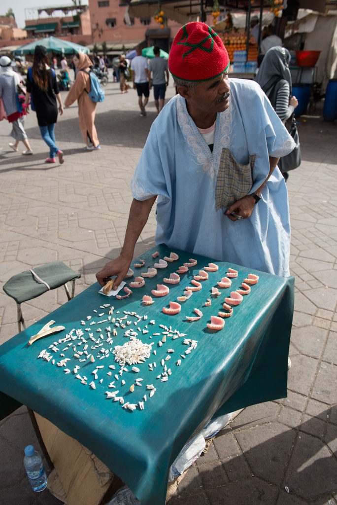 The dentist Jamaa el Fnaa Place Marrakech morocco